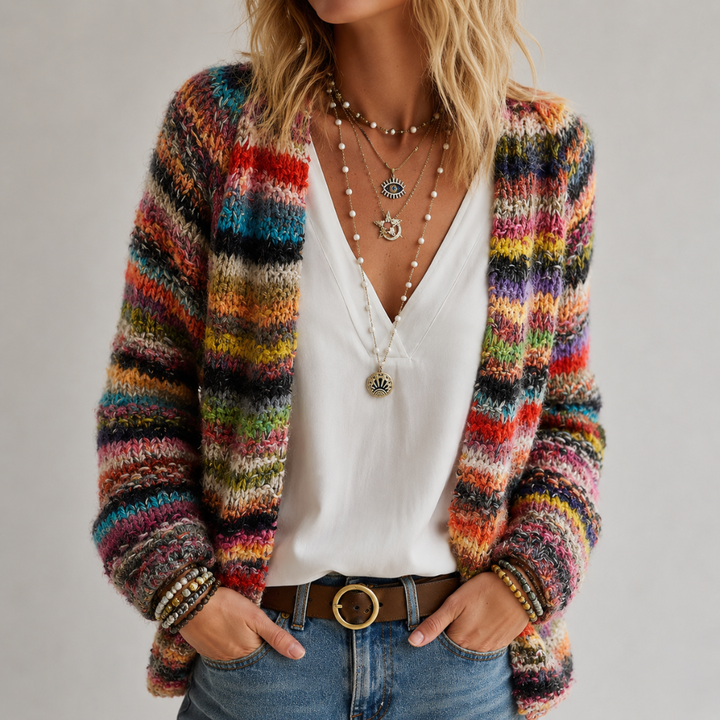 Edith | Women's Open Front Knit Cardigan