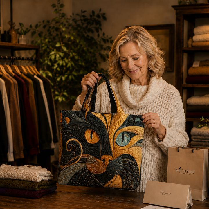 Artisanal Bag - Mystic Cat