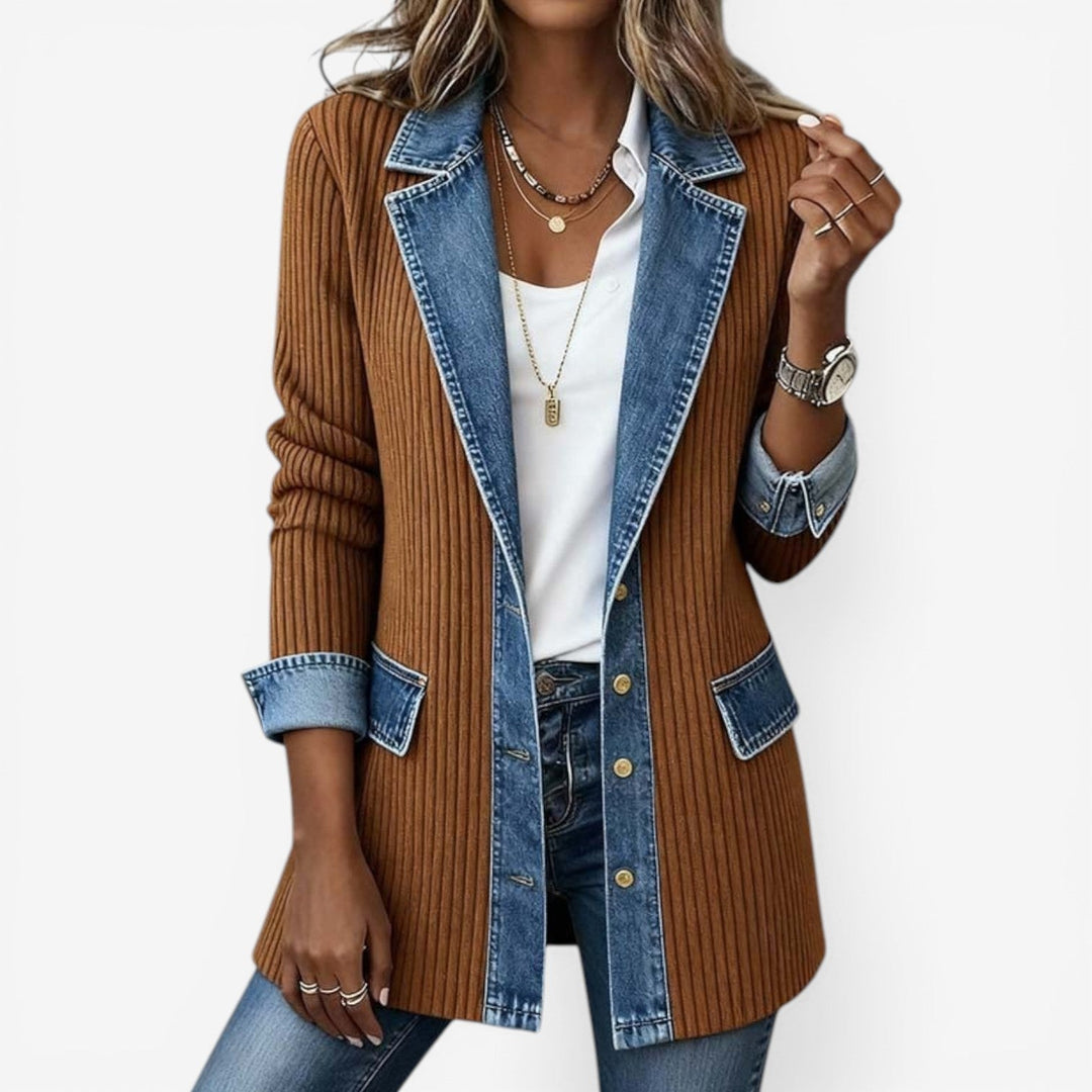 Hannah | Indigo Cardigan