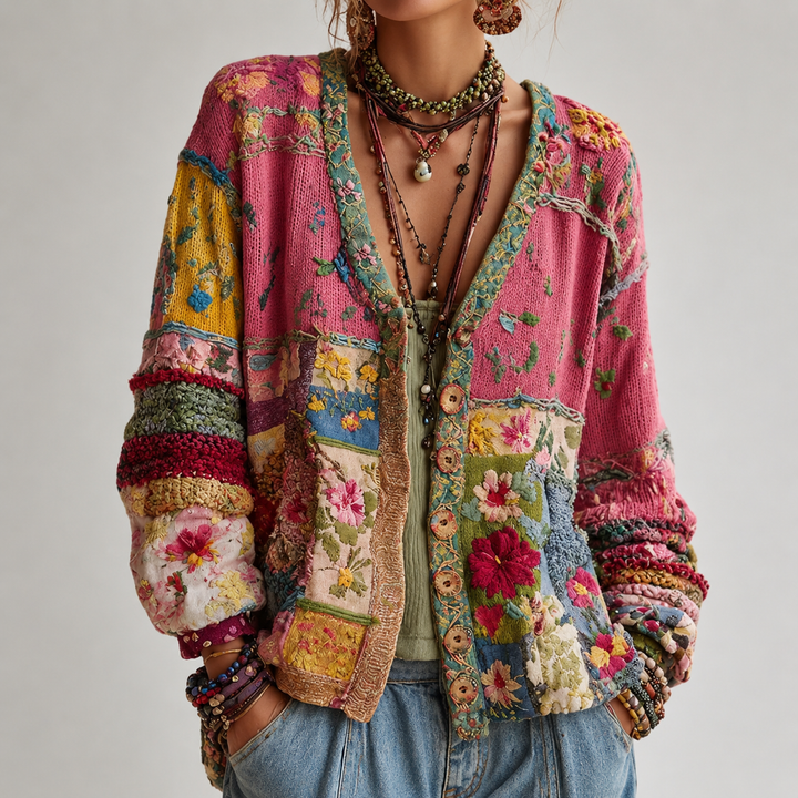 Milla| Boho Knit Jacket